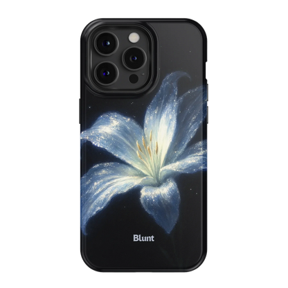 Blue Lilly iPhone Case