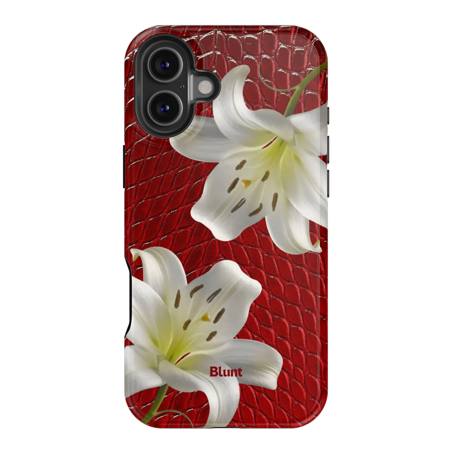 Crimson Lily iPhone Case