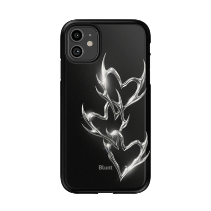 Chrome Flame iPhone Case