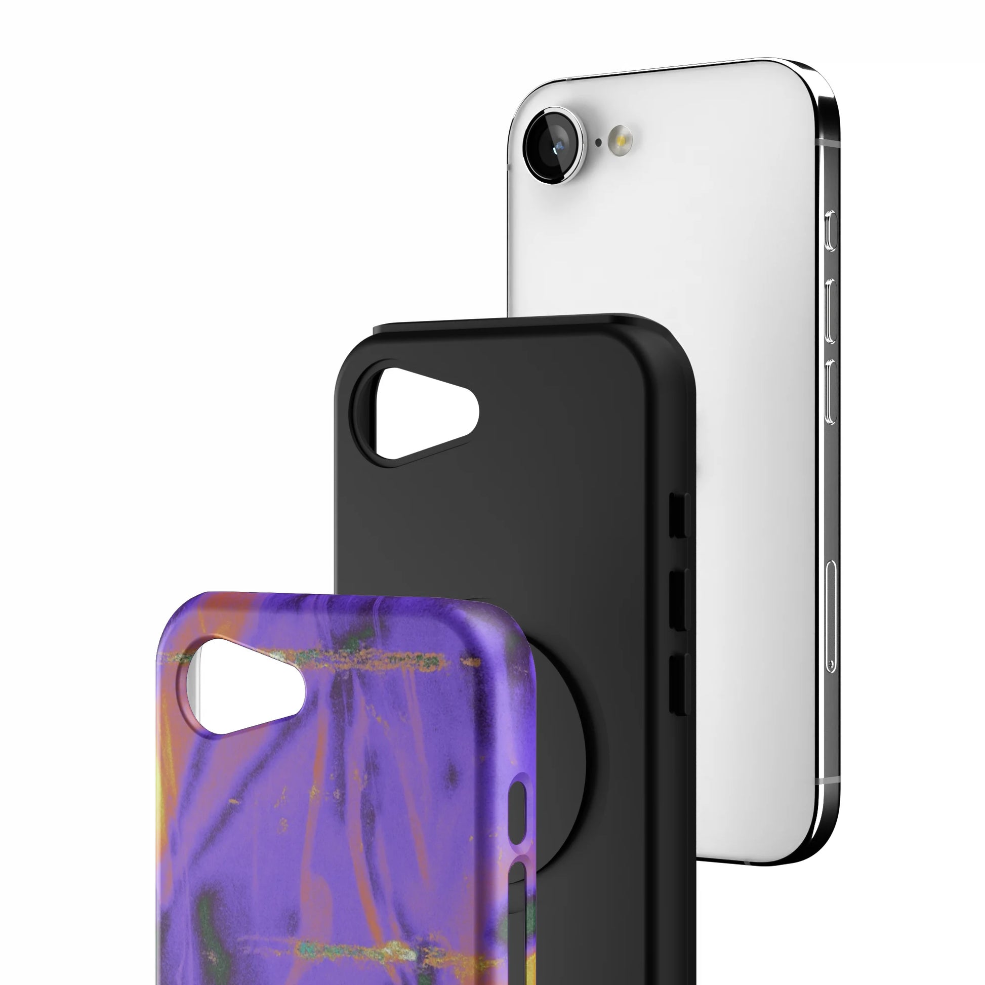 Violet-Static-iphone-case-iPhone 17 E-3