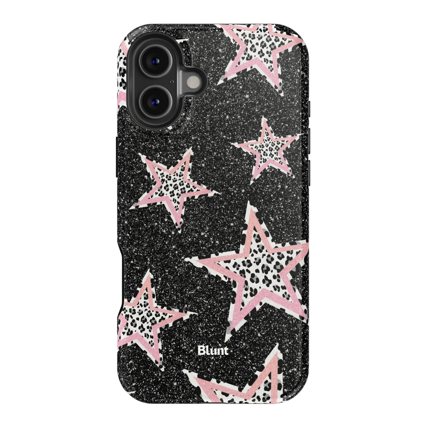 Pink Zebra Stars iPhone Case