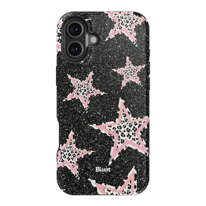 Pink Zebra Stars iPhone Case