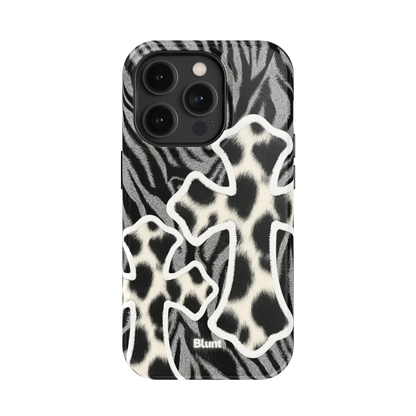 Zebra Kiss iPhone Case