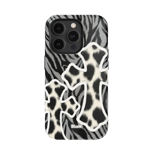 Zebra Kiss iPhone Case