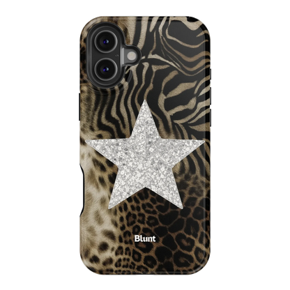 Zebra Star iPhone Case