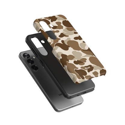 Brown Camo Samsung Case