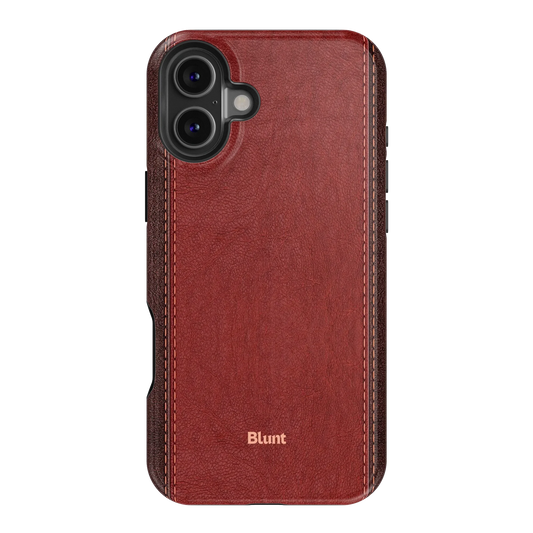 Crimson Hide iPhone Case