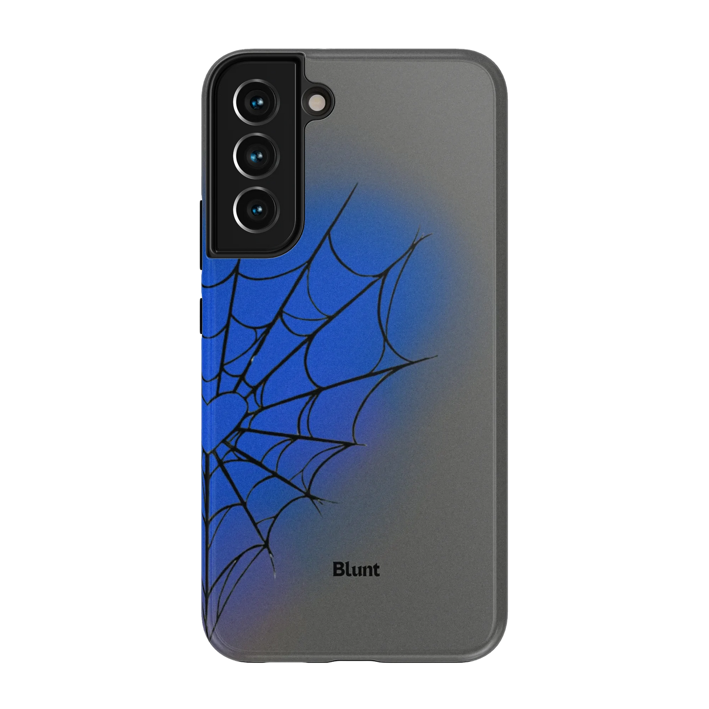 Grey Blue Web Samsung Case