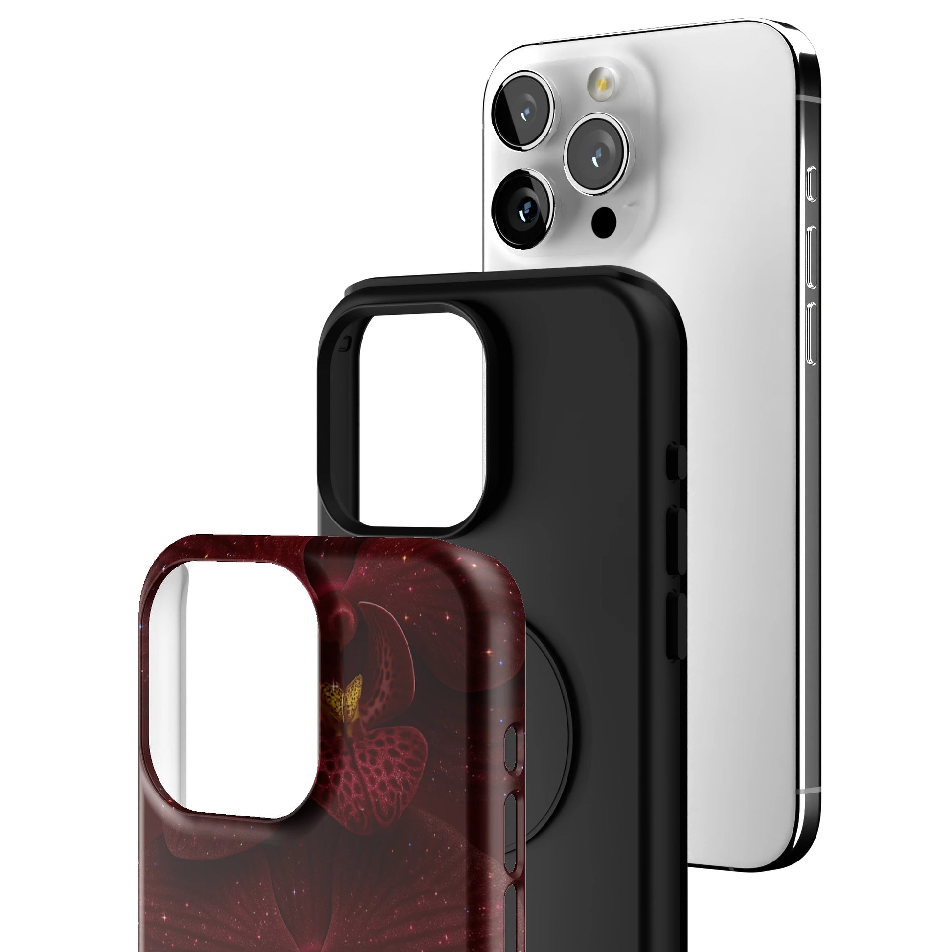 Ruby Orchid iPhone Case gallery - Iphone_15_Pro_Max_3