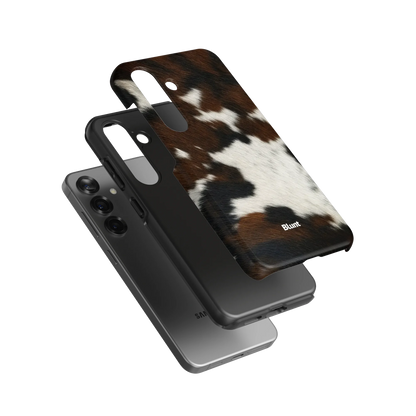 Chestnut Cowhide Samsung Case