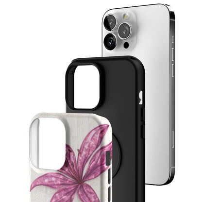 Purple-Floral-Luster-iphone-case-iPhone 13 Pro Max-3