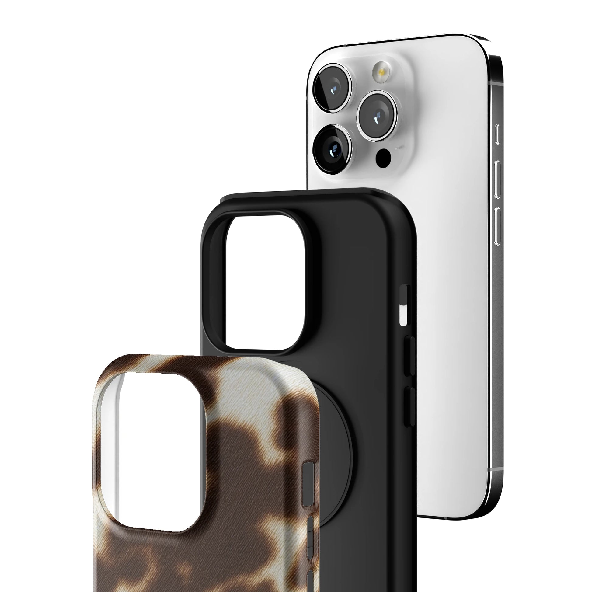 Rustic Cowhide iPhone Case gallery - Iphone_14_Pro_3