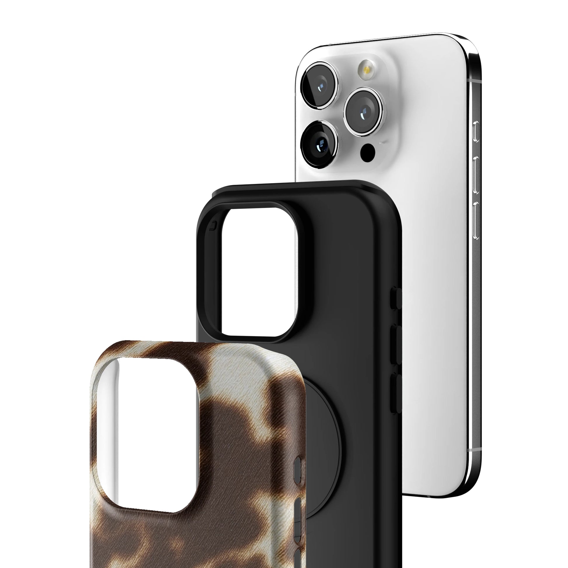 Rustic Cowhide iPhone Case gallery - Iphone_15_Pro_3