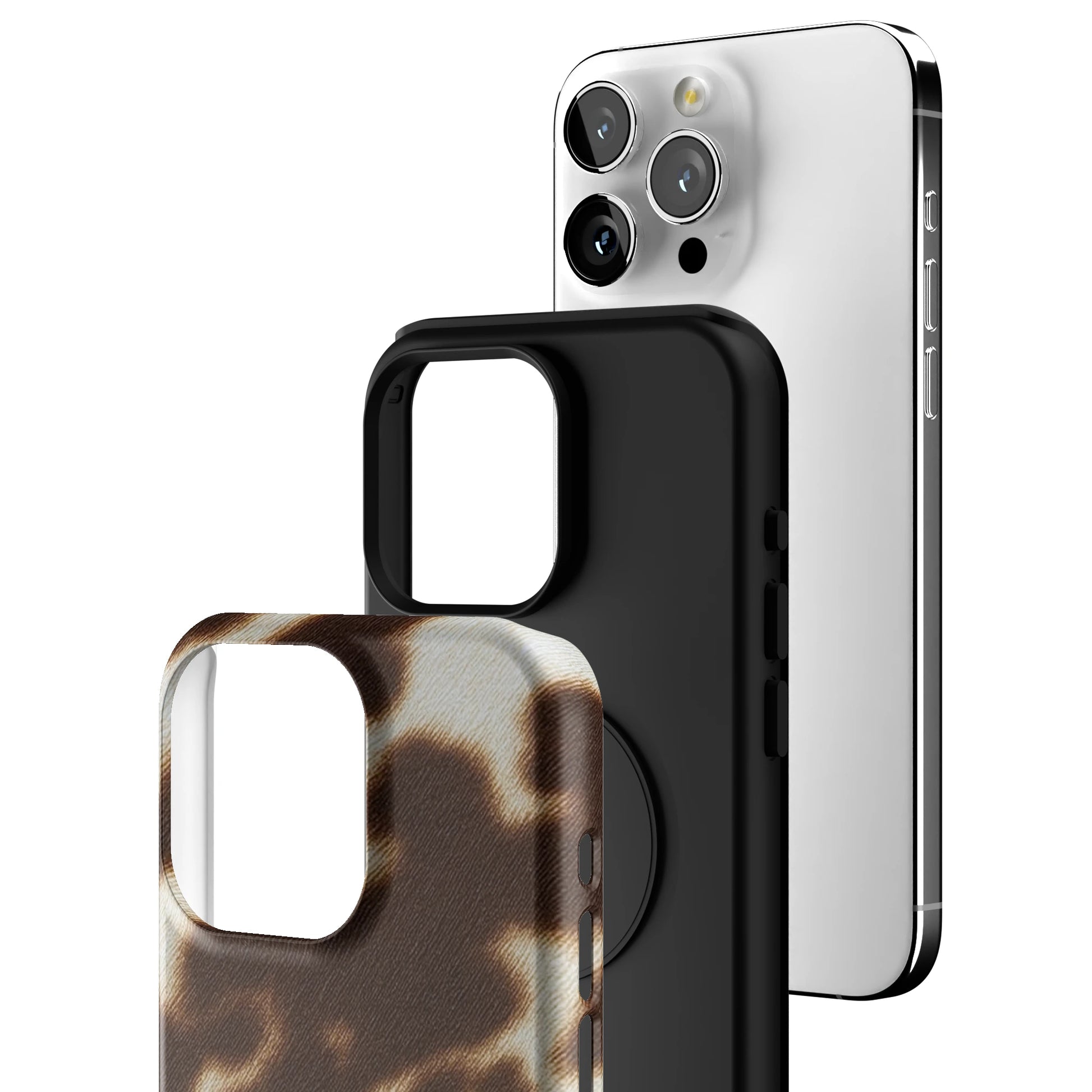 Rustic Cowhide iPhone Case gallery - Iphone_15_Pro_Max_3