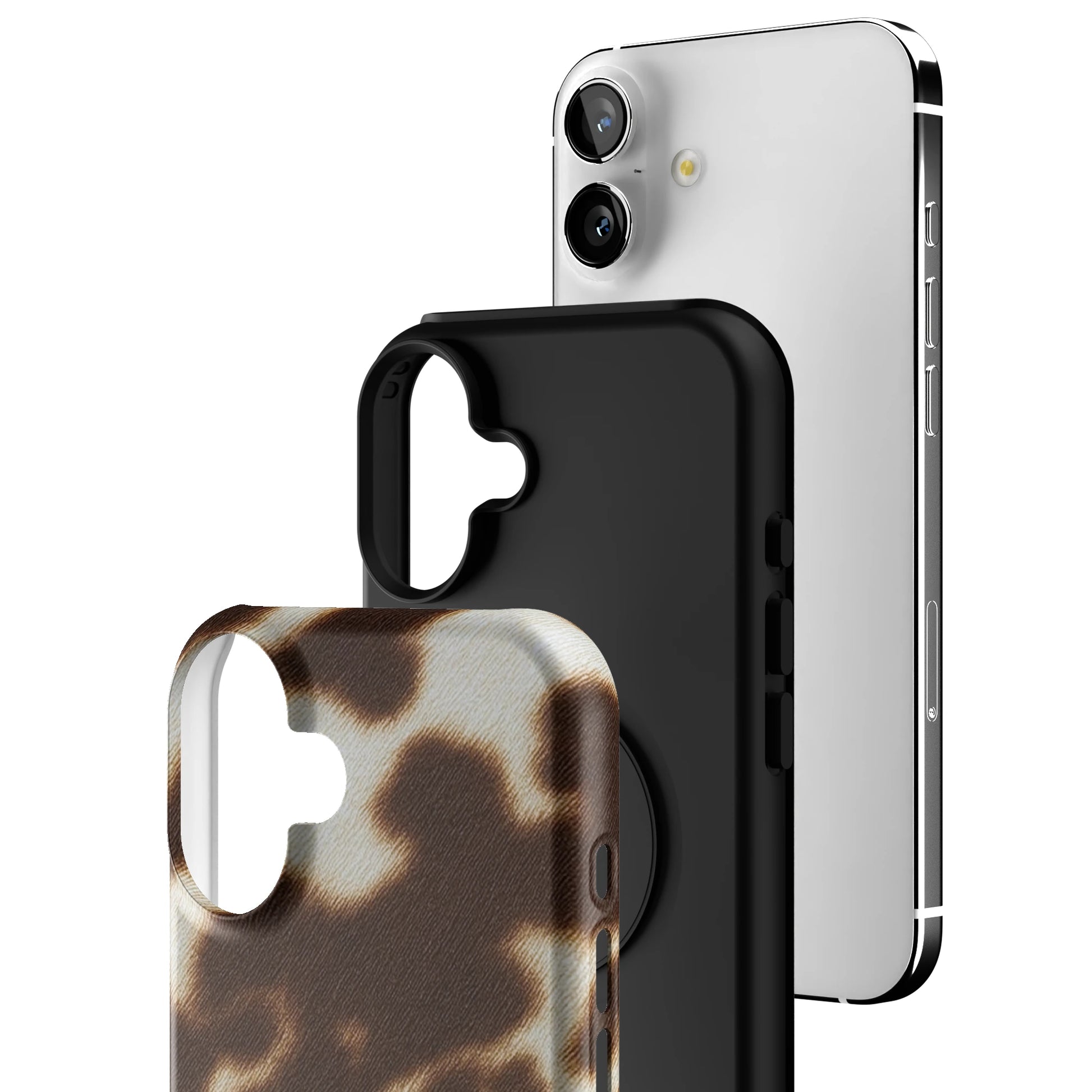 Rustic Cowhide iPhone Case gallery - Iphone_16_Mini_Air_Plus_3