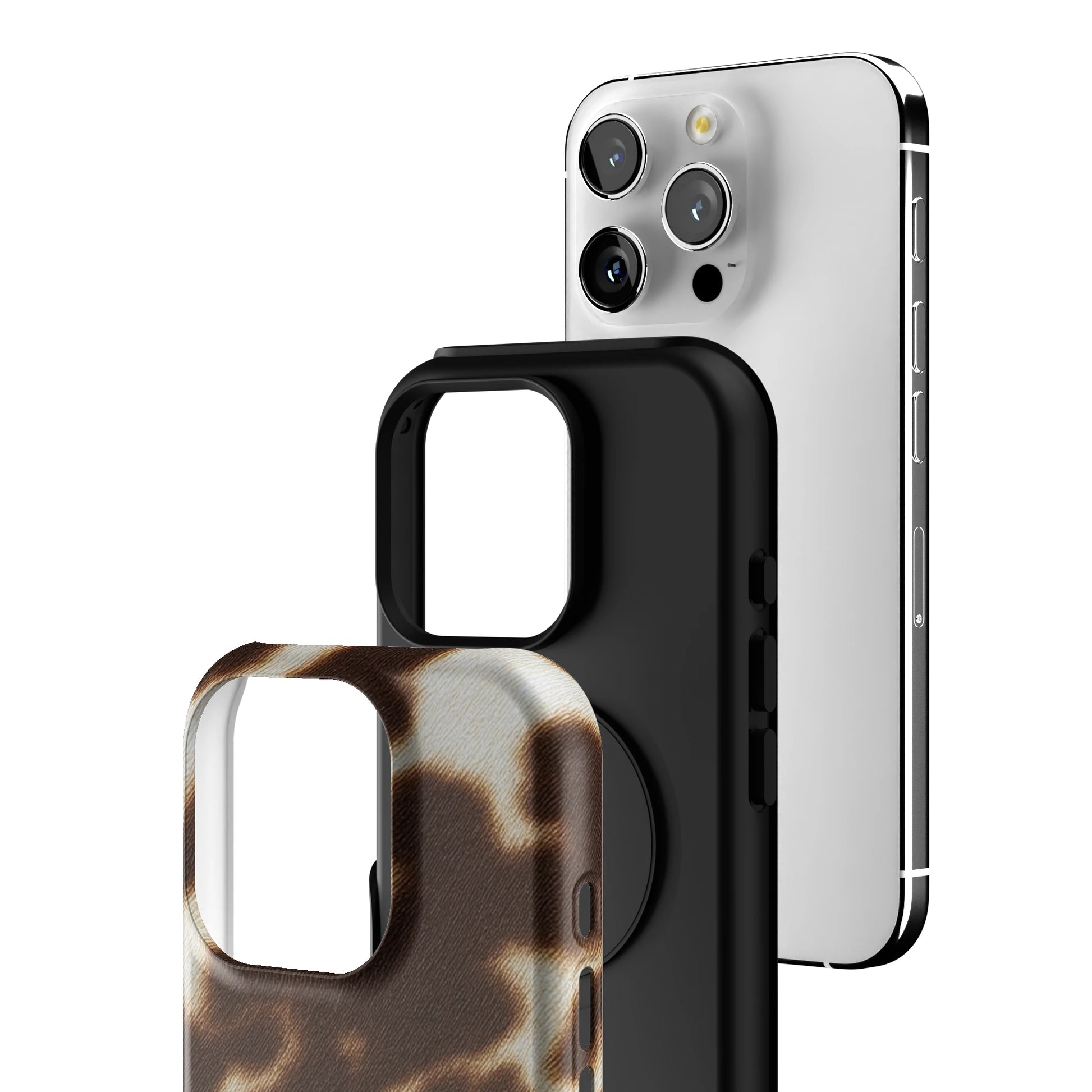 Rustic Cowhide iPhone Case gallery - Iphone_16_Pro_3