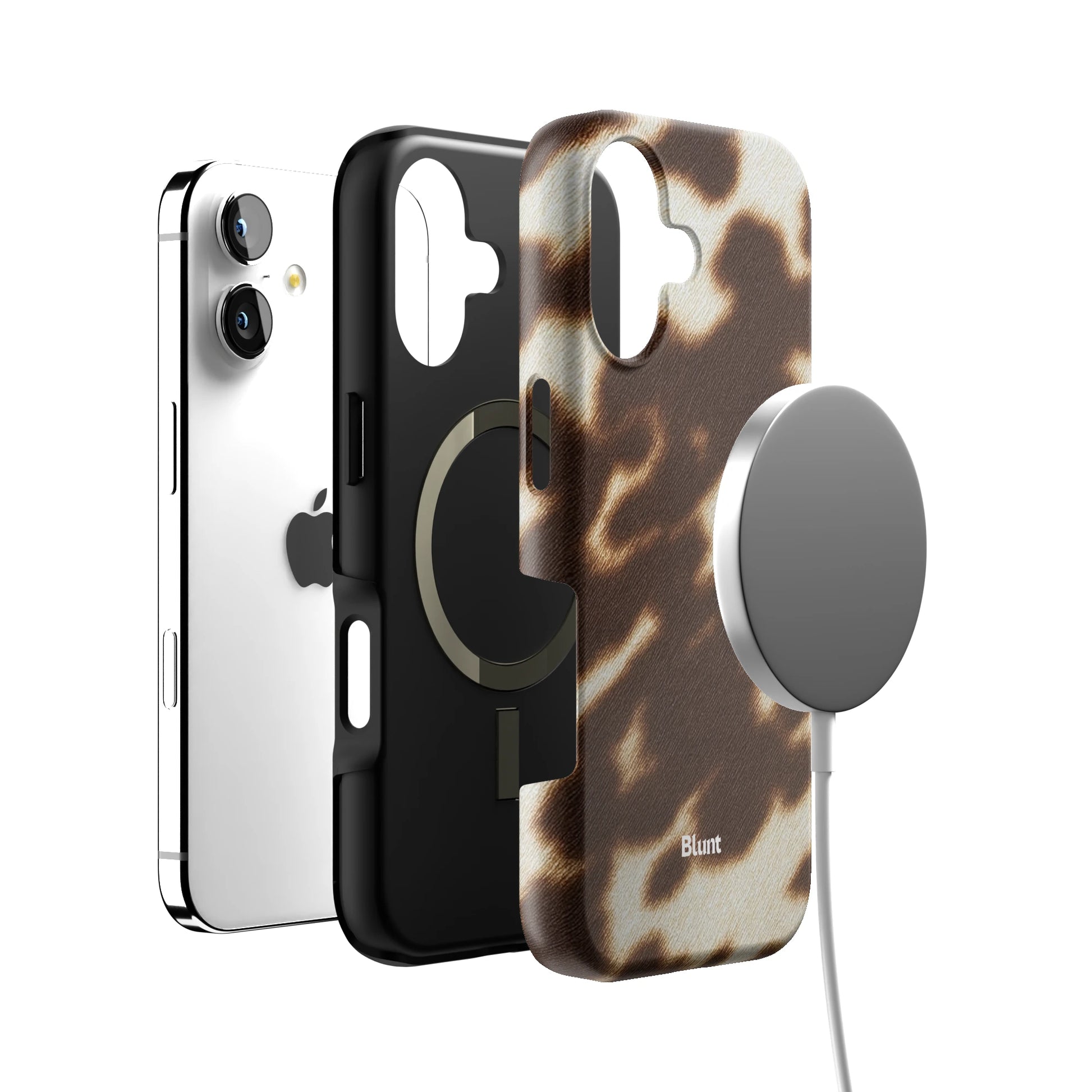 Rustic Cowhide iPhone Case gallery - Iphone_17_Iphone_4