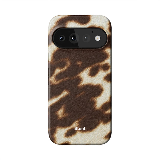Rustic Cowhide Pixel Case - Blunt Cases