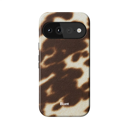 Rustic Cowhide Pixel Case - Blunt Cases