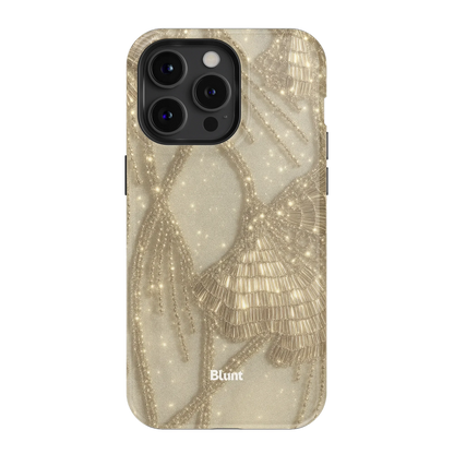 Golden Fringe iPhone Case