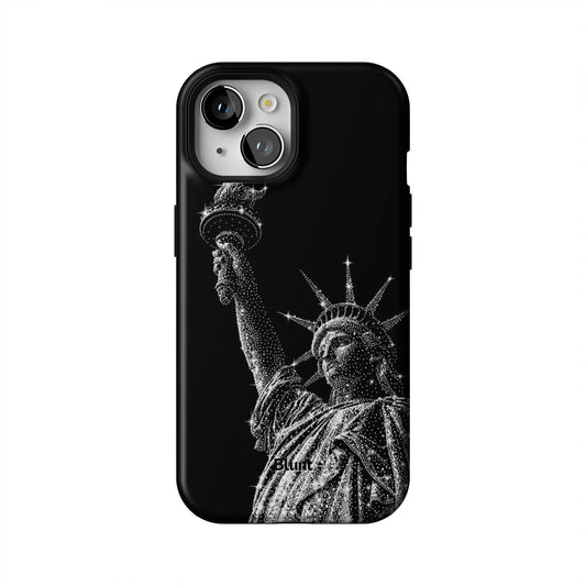 Glitterry-Liberty-iphone-case-iPhone 15-1