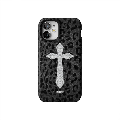 Leopard-Faith-iphone-case-iPhone 12 Mini-1