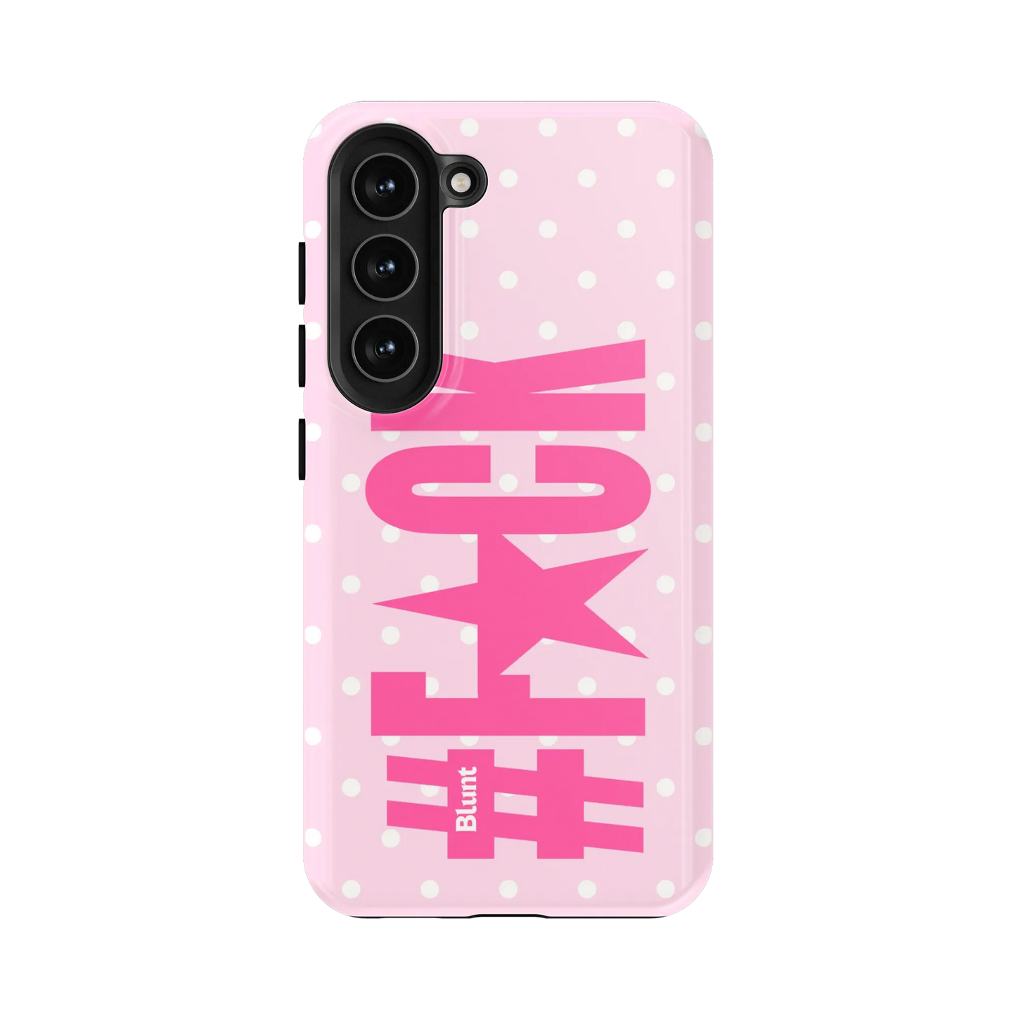 Pink Polka Riot Samsung Case