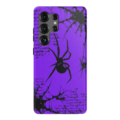 Violet Script Samsung Case
