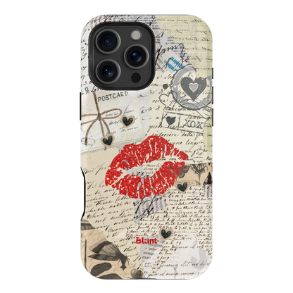 Vintage Kiss iPhone Case