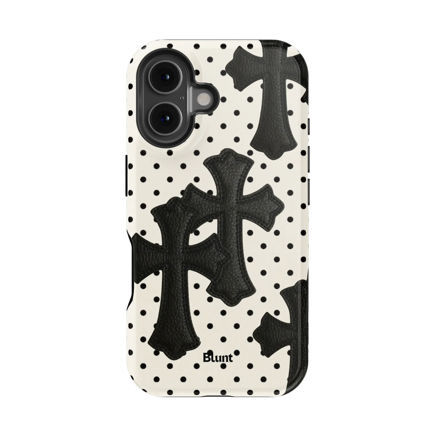 Noir Crosses iPhone Case