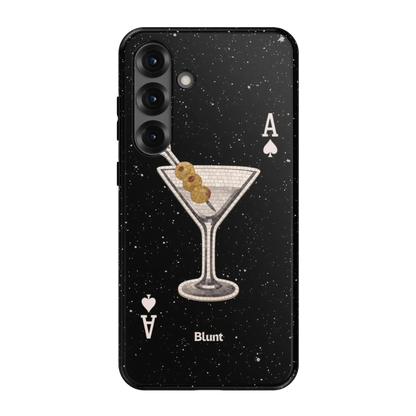 Black Dirty Martini Samsung Case