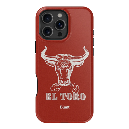 Toro Rojo iPhone Case