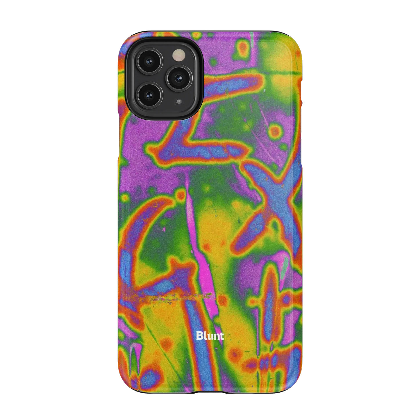 Neon Terrain iPhone Case