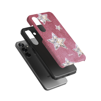 Pink Stardust Samsung Case