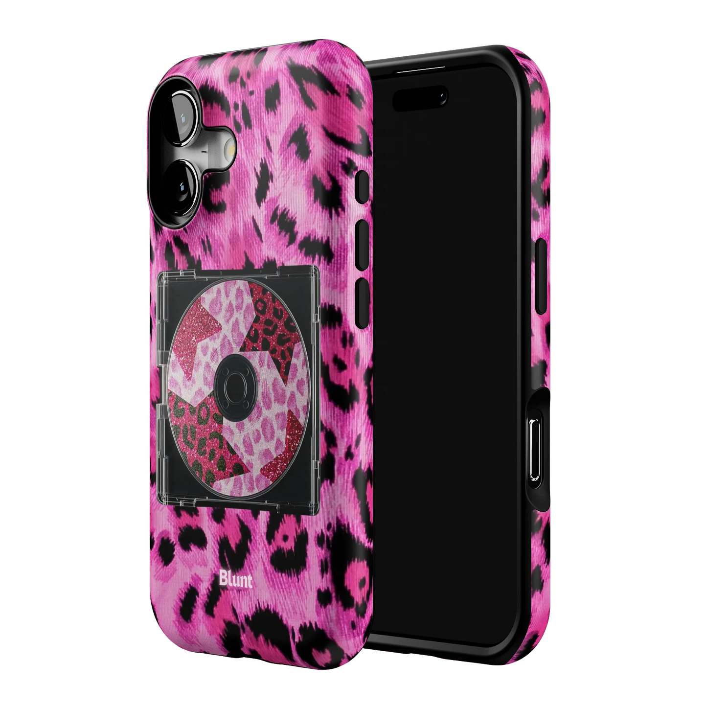 Pink Leopard Mix iPhone Case