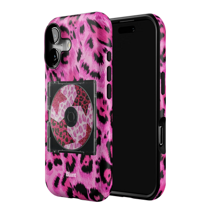 Pink Leopard Mix iPhone Case