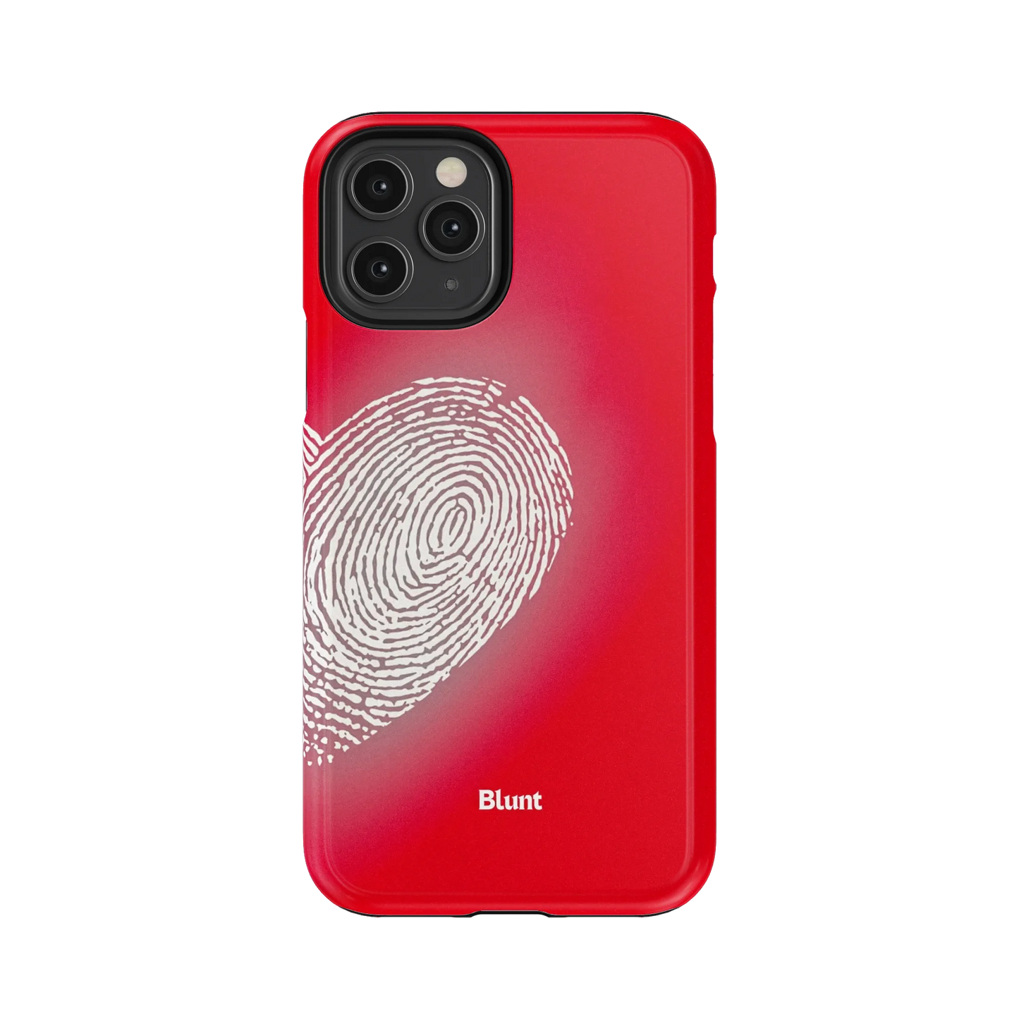 Heart Print Red iPhone Case