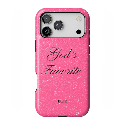 Gods Favorite Pink iPhone Case