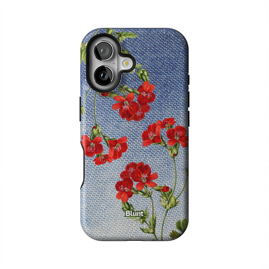 Denim-Posy-iphone-case-iPhone 16-1