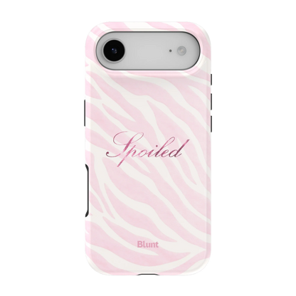 Spoiled Pink Zebra iPhone Case