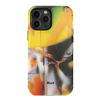 Golden Blur iPhone Case