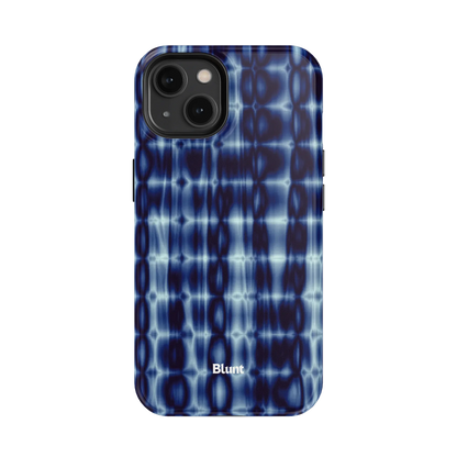 Blue Ripple iPhone Case