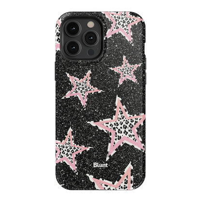 Pink Zebra Stars iPhone Case