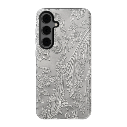 Tooled Silver Samsung Case