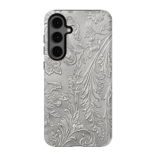 Tooled Silver Samsung Case