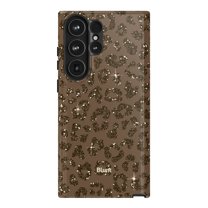 Brown Cheetah Print Samsung Case