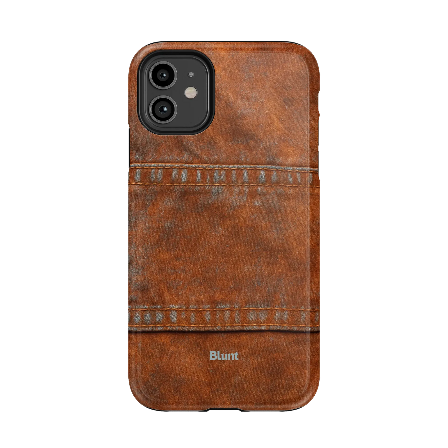 Chocolate Denim iPhone Case