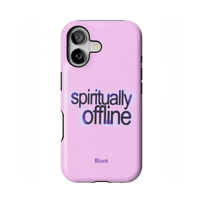 Spiritually Offline iPhone Case