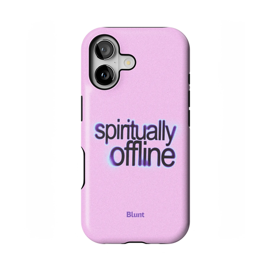 Spiritually Offline iPhone Case