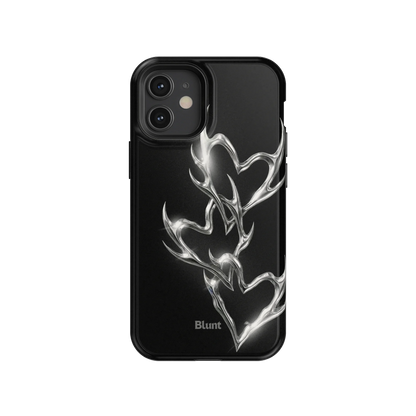 Chrome Flame iPhone Case